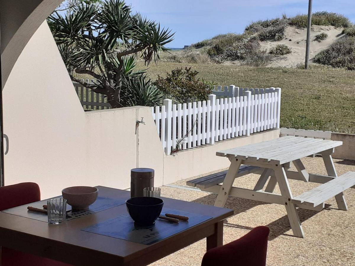 Les Maisons Sur La Plage, T2 Les Pieds Dans L'Eau Agde Zewnętrze zdjęcie
