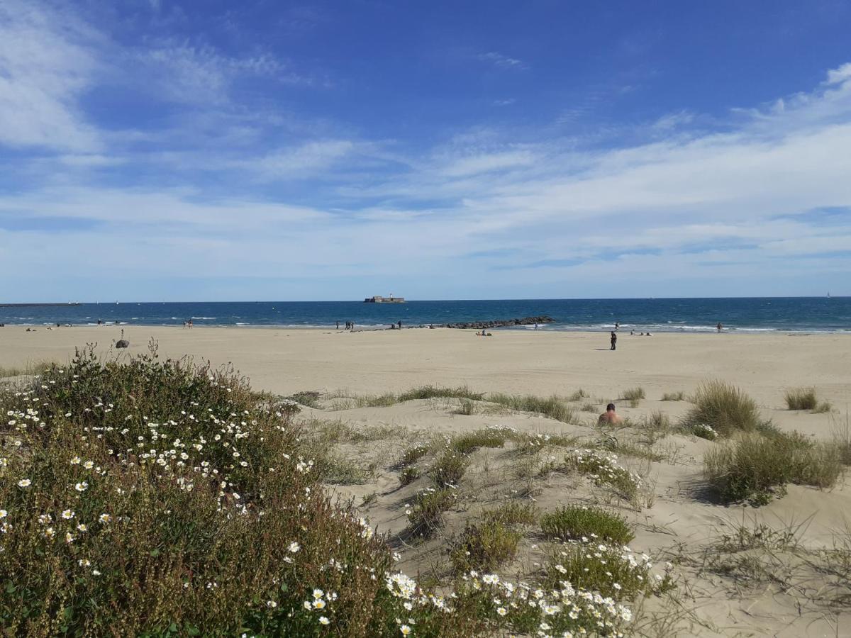 Les Maisons Sur La Plage, T2 Les Pieds Dans L'Eau Agde Zewnętrze zdjęcie