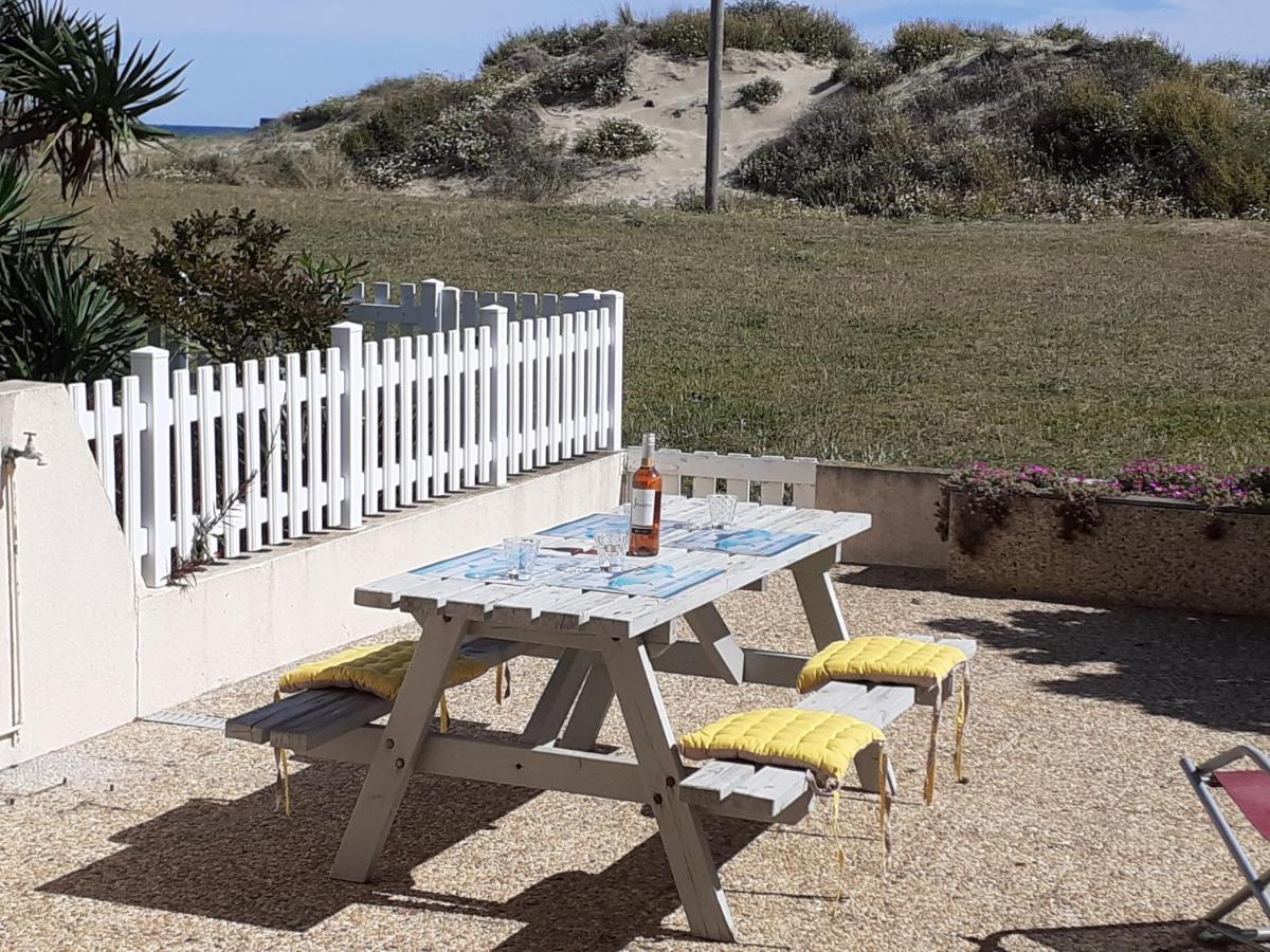 Les Maisons Sur La Plage, T2 Les Pieds Dans L'Eau Agde Zewnętrze zdjęcie
