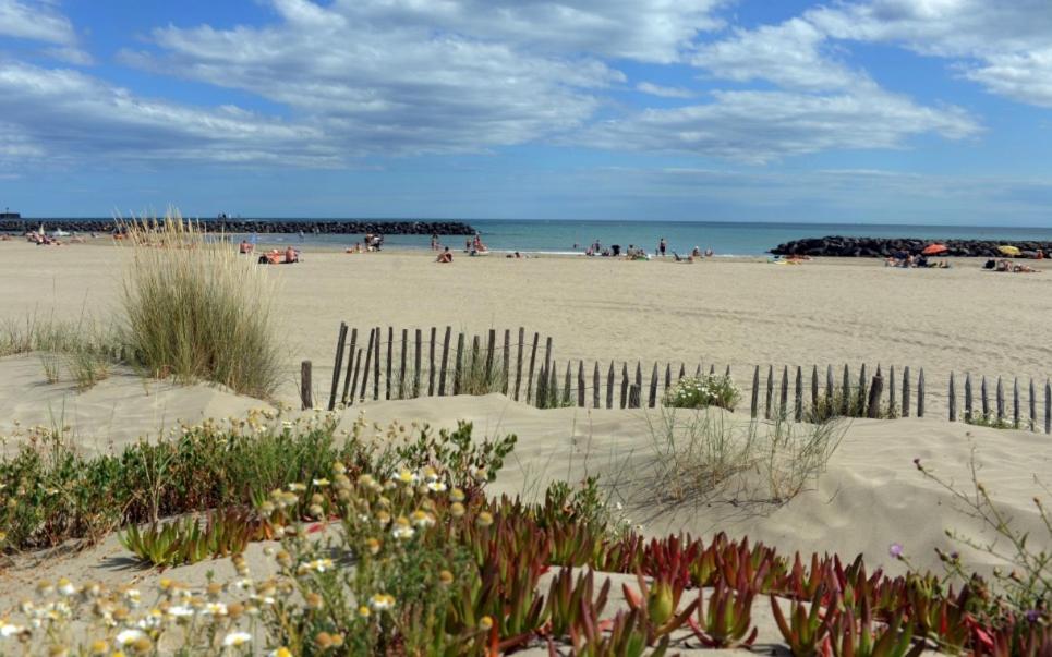 Les Maisons Sur La Plage, T2 Les Pieds Dans L'Eau Agde Zewnętrze zdjęcie